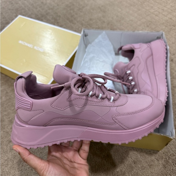 Michael Kors Women's Blush Sneakers - Picture 9 of 9